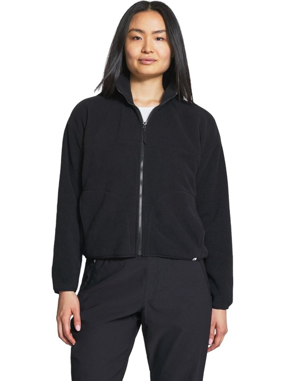 Ultra Soft Lightweight Full Zip Micro Polar Fleece Jacket - Women's Relaxed Fit